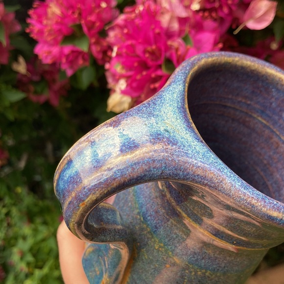 Mug studio pottery coffee tea handmade ceramic stoneware 13oz - Picture 15 of 15